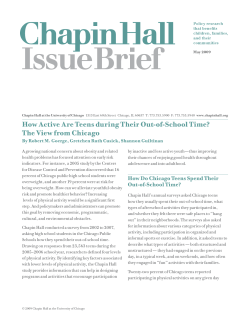 How Active Are Teens during Their Out-of