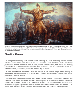 Bleeding Kansas - MrFurgione.com