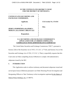 PDF: SEC filing for court order to comply with