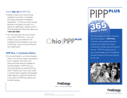 Percentage of Income Payment Plan (PIPP) Plus