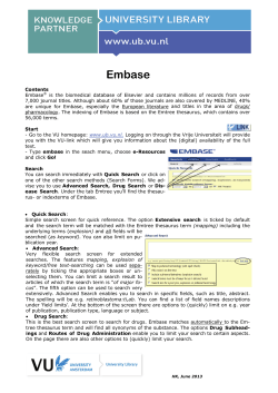 Embase - UB VU
