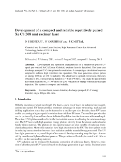 Fulltext PDF - Indian Academy of Sciences