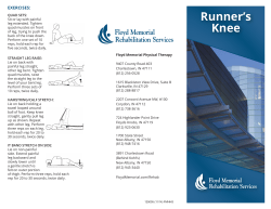 Runner`s Knee - Baptist Health Floyd