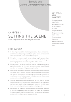 sETTiNg ThE scENE - Oxford University Press