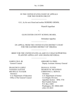 GG v. Gloucester County School Board