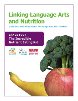 Nutrient Fact Sheet - California Healthy Kids Resource Center