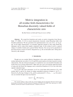 Motivic integration in all residue field characteristics for Henselian