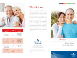 GIA brochure - Equitable Life