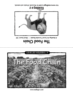 The Food Chain - White Plains Public Schools