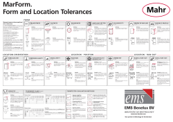 MarForm. Form and Location Tolerances