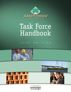 Task Force Handbook