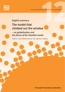 The model that climbed out the window