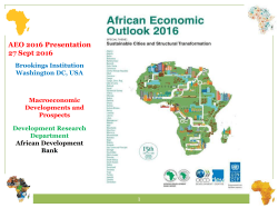 Impact of the Oil Price Decline on African Countries: A Preliminary