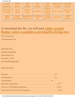 The Vietnam War - Peter Smagorinsky