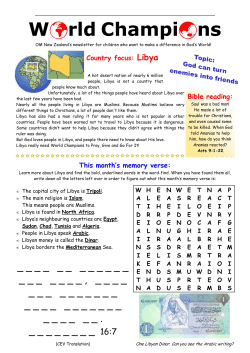 Libya - OM New Zealand