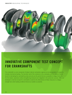 lNNOVATlVE COMPONENT TEST CONCEPT FOR