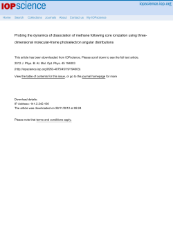 Probing the dynamics of dissociation of methane following core