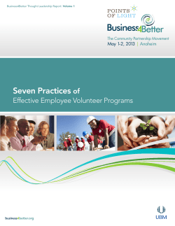 Seven Practices of
