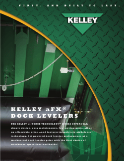 Kelley aFX &reg; DocK levelers