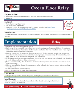 Ocean Floor Relay