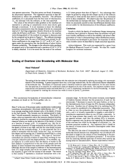 Scaling of Overtone Line Broadening with