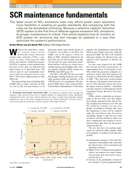 SCR maintenance fundamentals - Andover Technology Partners