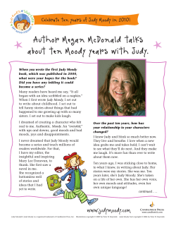 Interview with author Megan McDonald