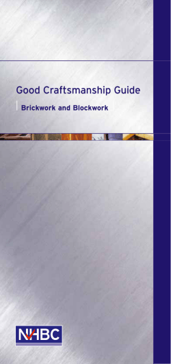 good brickwork guide - New Build Inspections