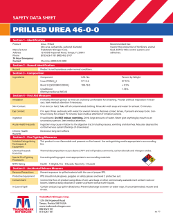 PRILLED UREA 46-0-0 - TradeMark Nitrogen