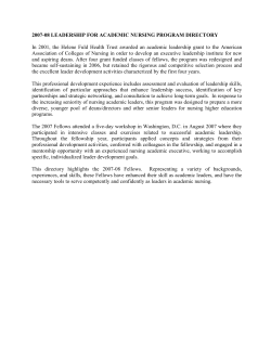 Pamela S - American Association of Colleges of Nursing