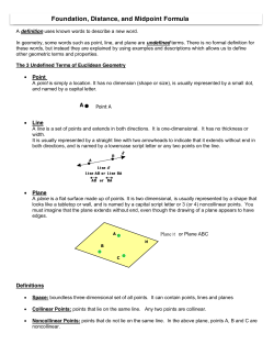 Mod 7 Lesson 1 Notes