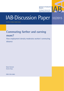 Commuting farther and earning more? How
