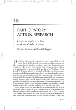 participatory action research