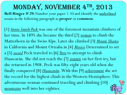 Monday, November 4th, 2013
