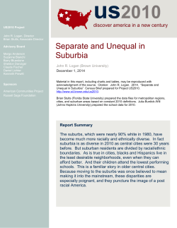 Separate and Unequal in Suburbia