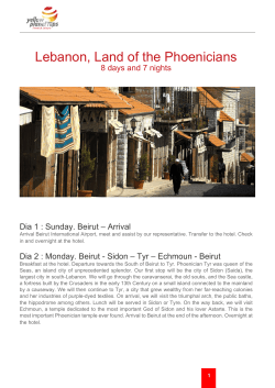 Lebanon, Land of the Phoenicians