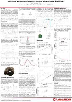 Evaluation of the Classification Performance of the New Centrifugal