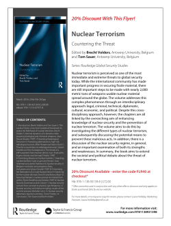 Nuclear Terrorism - The EU Non