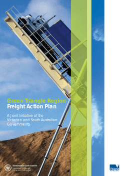 Green Triangle Region Freight Action Plan