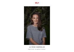 LILY-ROSE CAMERON-LEE