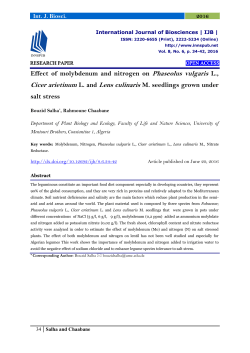 the full paper - International network for natural sciences