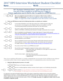 Dental Interview Worksheet