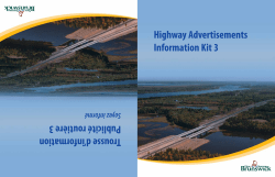 Highway Advertisements Information Kit 3