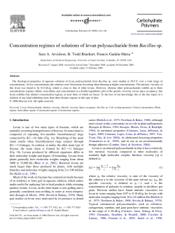 Carbohydrate Polymers 65: 144-149