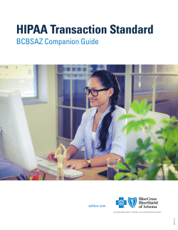 HIPAA Transaction Standard