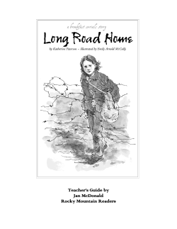 Teacher`s Guide by Jan McDonald Rocky Mountain