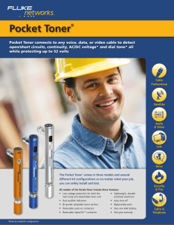 Pocket Toner&reg;