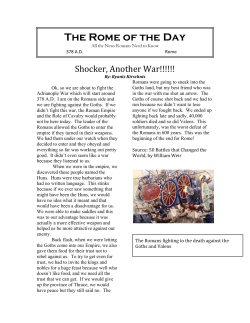 The Rome of the Day
