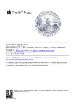 The Stability of a Bipolar World