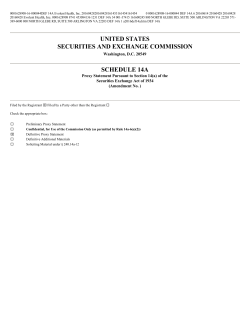 united states securities and exchange commission